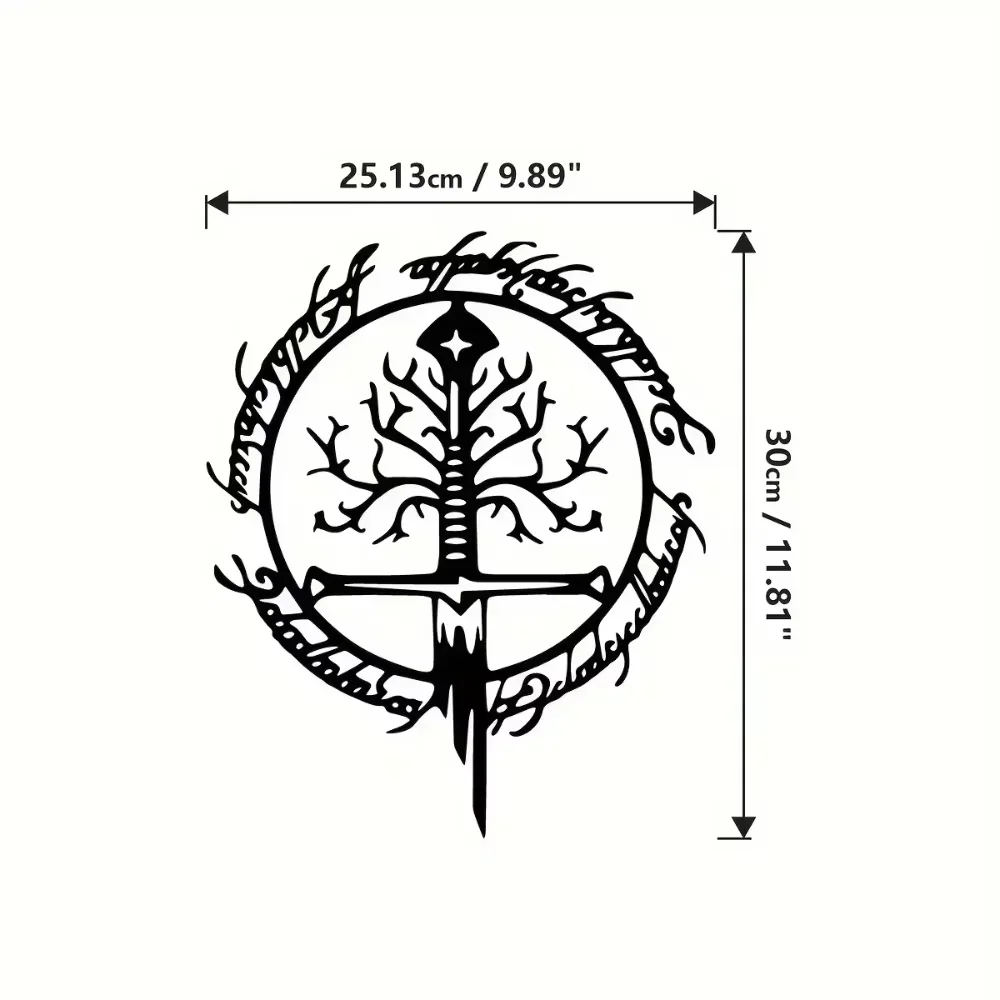 CIFBUY Metal Wall Art Oath Iro - Art Craft Room ulasan dan harga