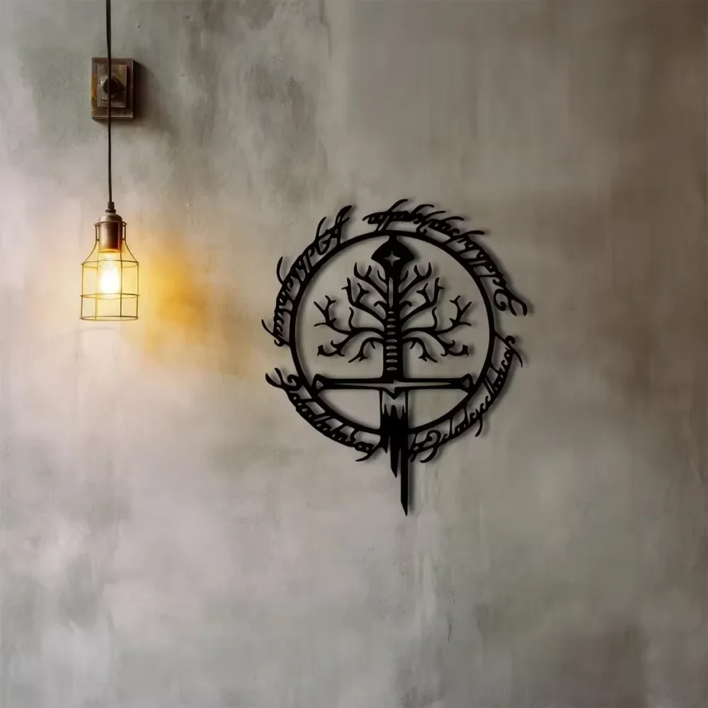 CIFBUY Metal Wall Art Oath Iro - Art Craft Room ulasan dan harga