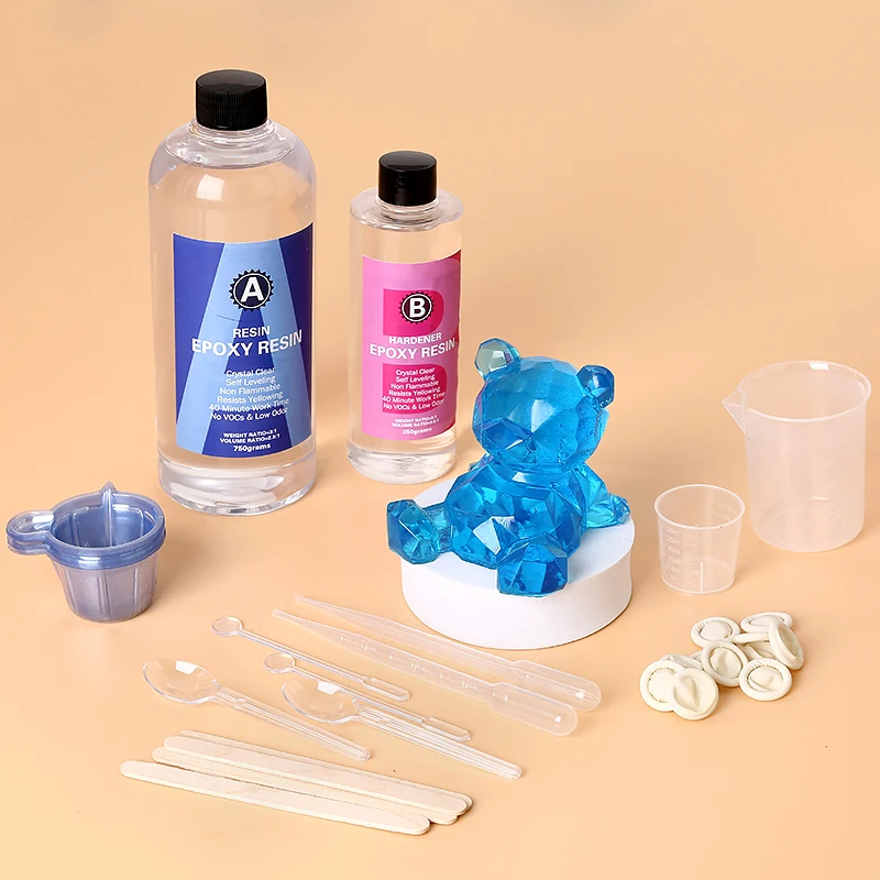 Epoxy Resin Kit Crystal Clear  - Art Craft Easy ulasan dan harga