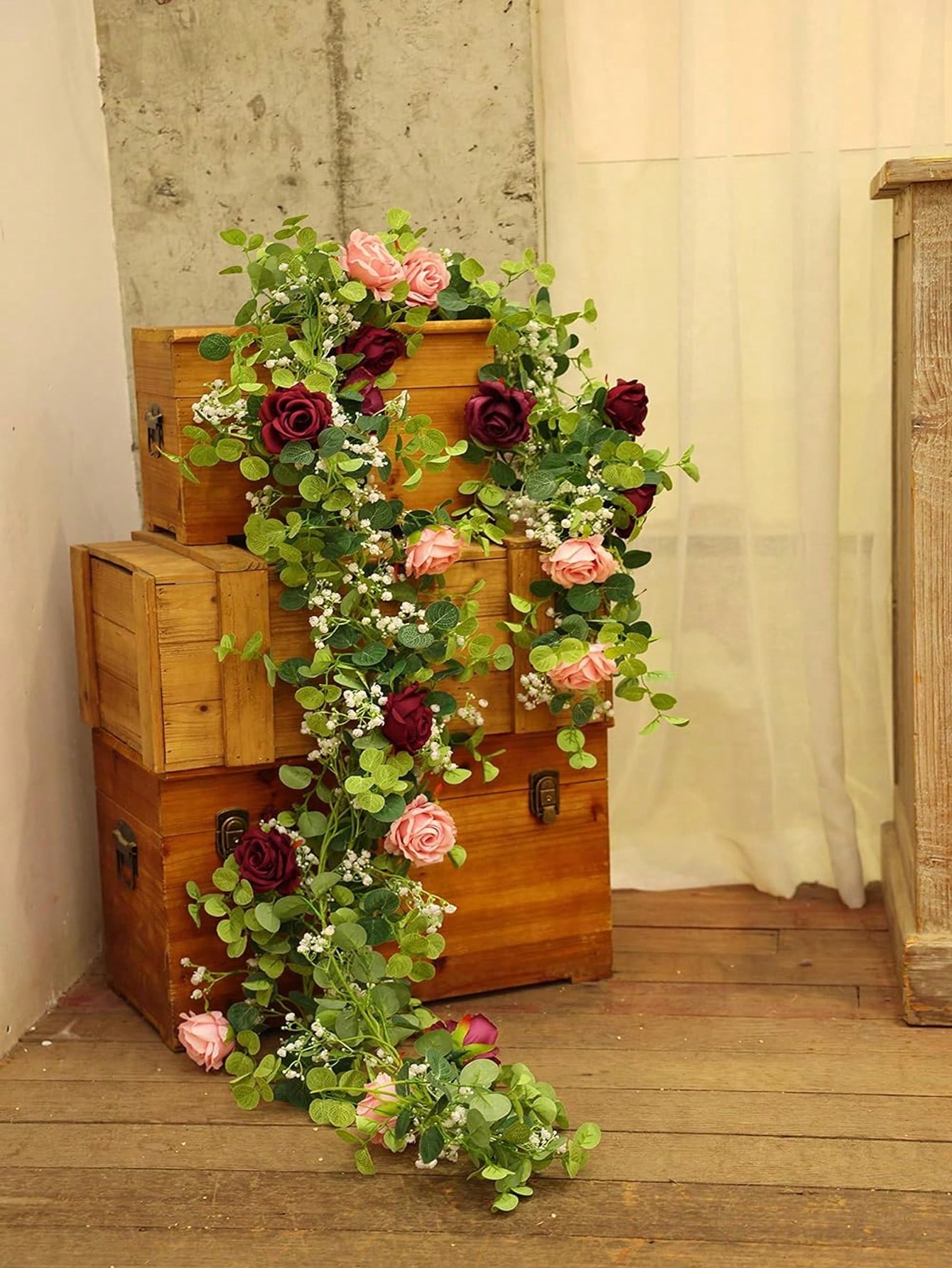 1pc 5.9FT Artificial Eucalyptu - Art Craft Furniture ulasan dan harga