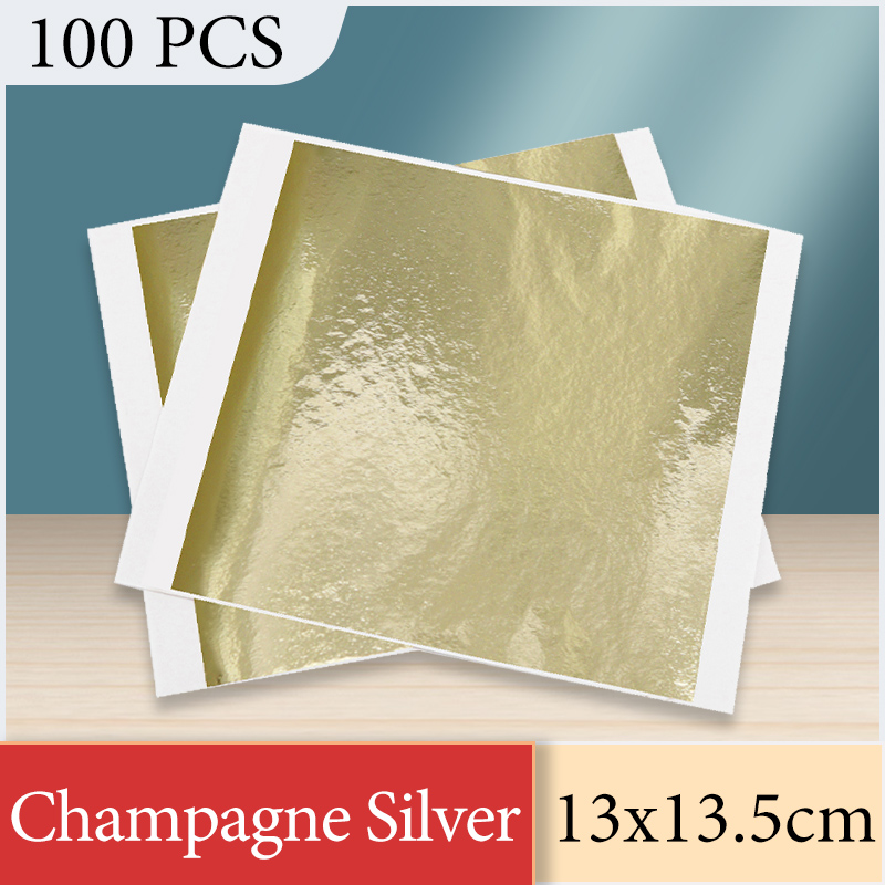 13x13.5cm Champagne Silver Foi - Art Craft Furniture ulasan dan harga