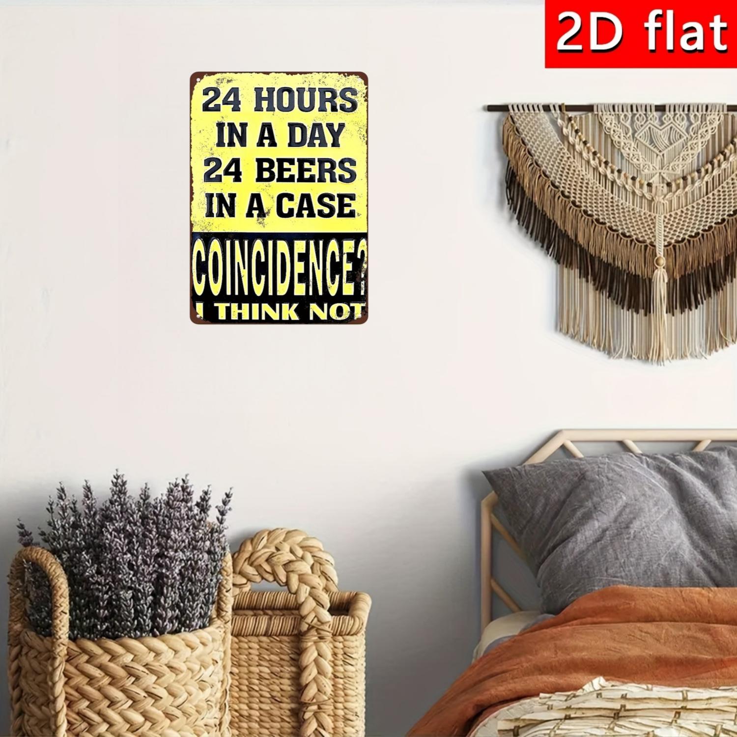 2D flat, retro beer wooden sig - Art Craft Movement ulasan dan harga