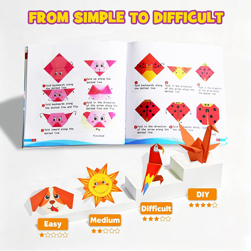 Origami Paper Craft Kits Guidi - Art Craft In Paper ulasan dan harga