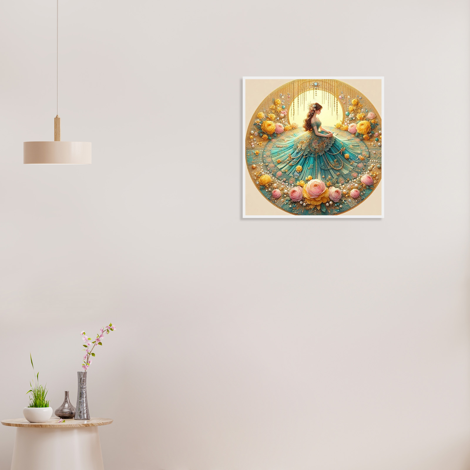 5D peony Diamond Painting Kit  - Art Craft Easy ulasan dan harga