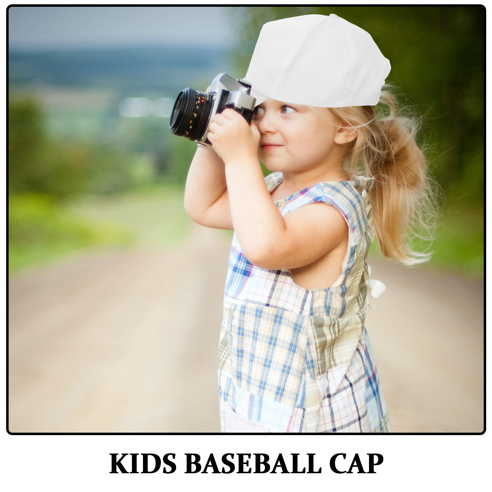 1Set Kids Baseball Caps Plain  - Art Craft Toddlers ulasan dan harga