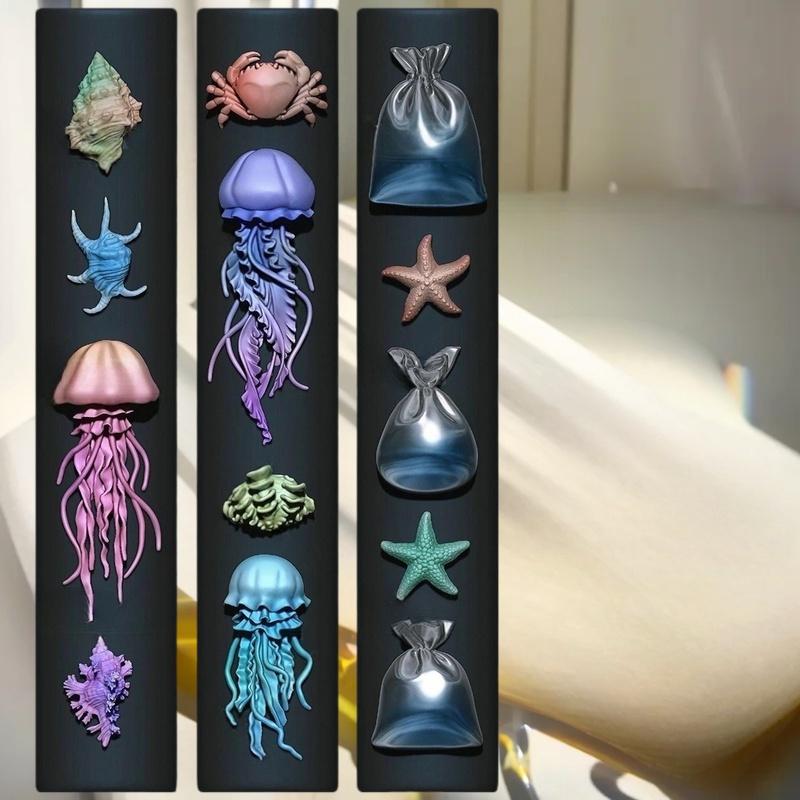 Manicure Mold For Nail Crafts; - Art Craft Jellyfish ulasan dan harga