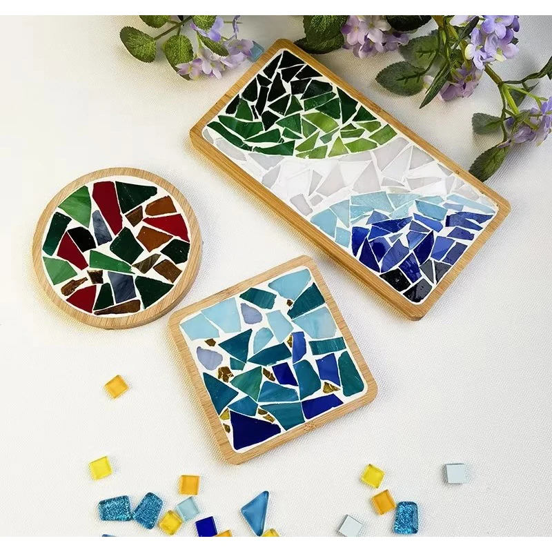 Handmade DIY Mosaic Cup Mat Bo - Art Craft Kits For Kids ulasan dan harga