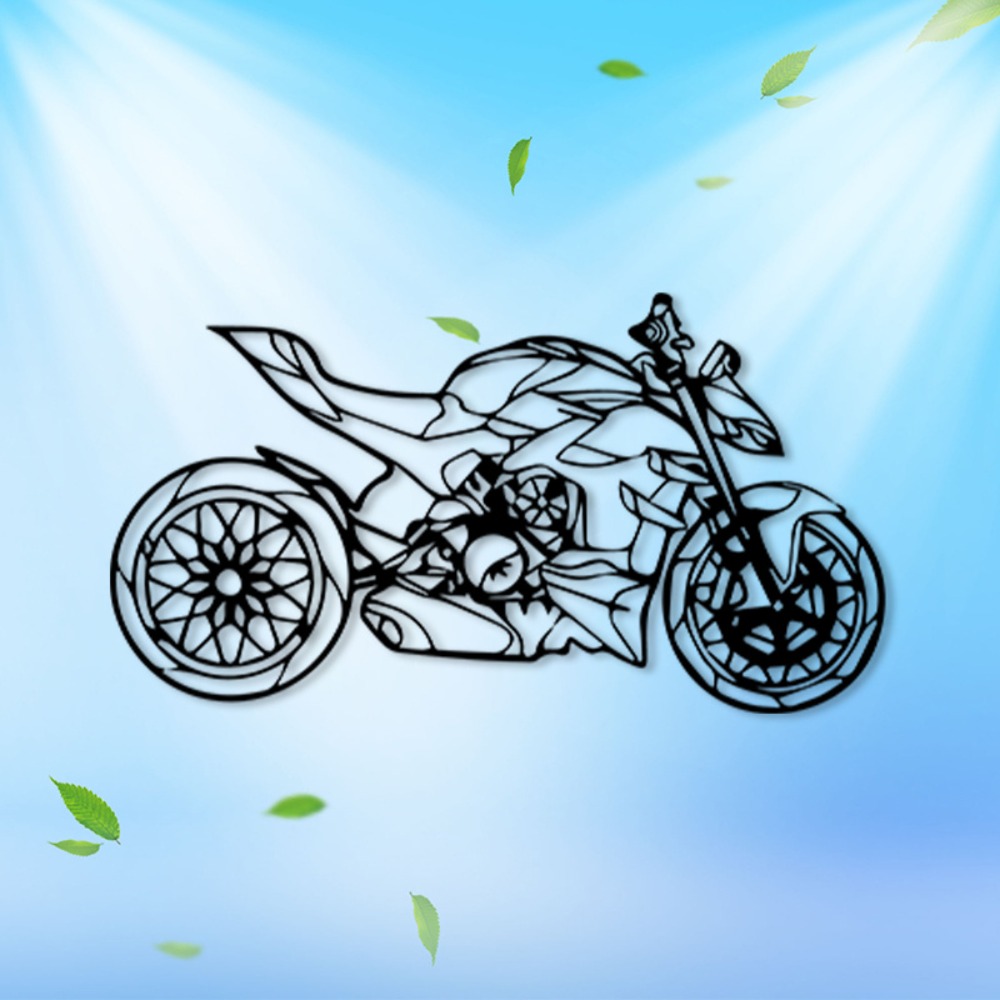Brand Metal Motorcycle Wall Ar - Art Craft Room ulasan dan harga