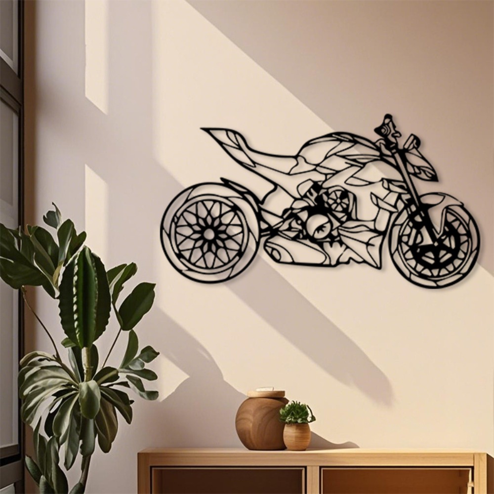 Brand Metal Motorcycle Wall Ar - Art Craft Room ulasan dan harga