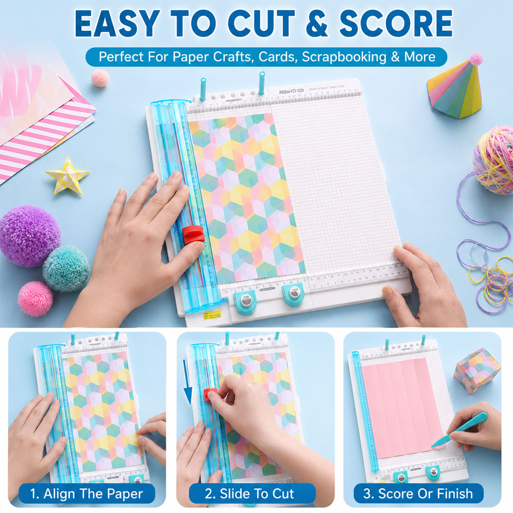 7-in-1 Paper Trimmer & Scoring - Art Craft In Paper ulasan dan harga