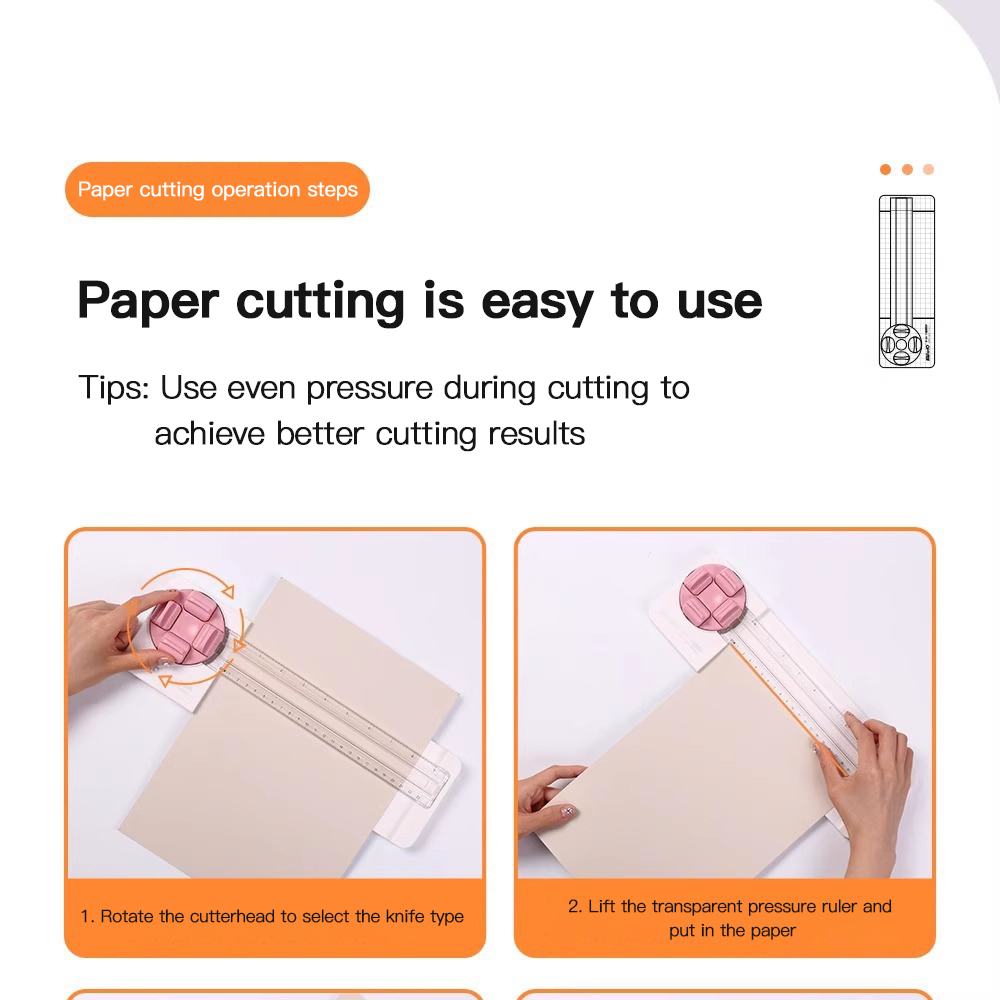 1pcs Mini Paper Trimmer Paper  - Art Craft In Paper ulasan dan harga