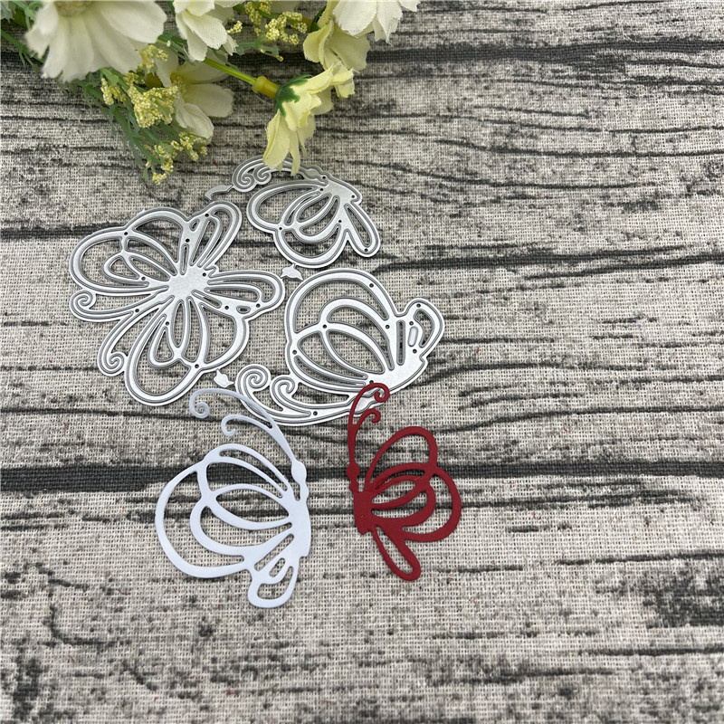 Butterfly flower Metal Cutting - Art Craft Knife ulasan dan harga