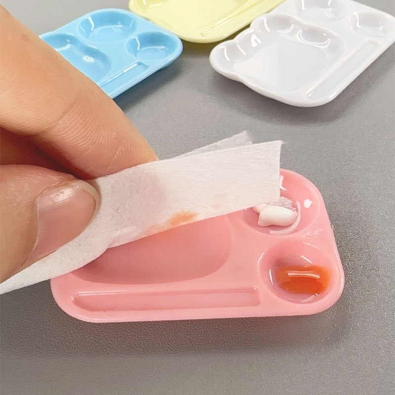 Mini Nail Art Mixing Palette – - Acrylic Pour Paint ulasan dan harga