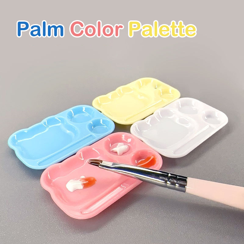 Mini Nail Art Mixing Palette – - Acrylic Pour Paint ulasan dan harga