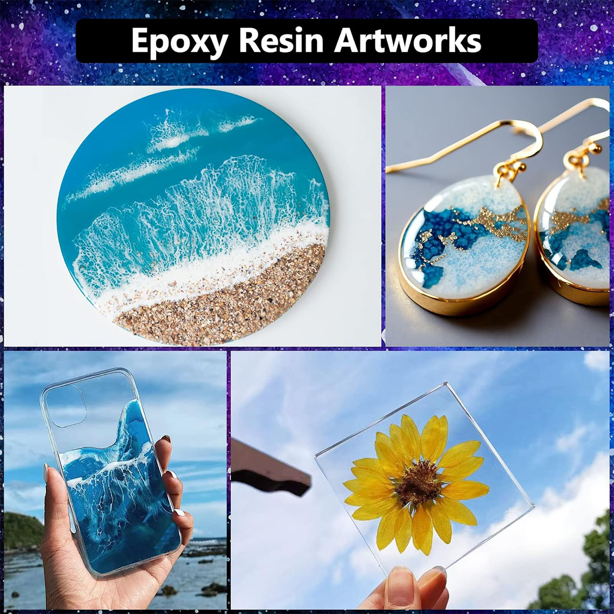 1000ml Crystal Clear Epoxy Res - Art Craft Easy ulasan dan harga