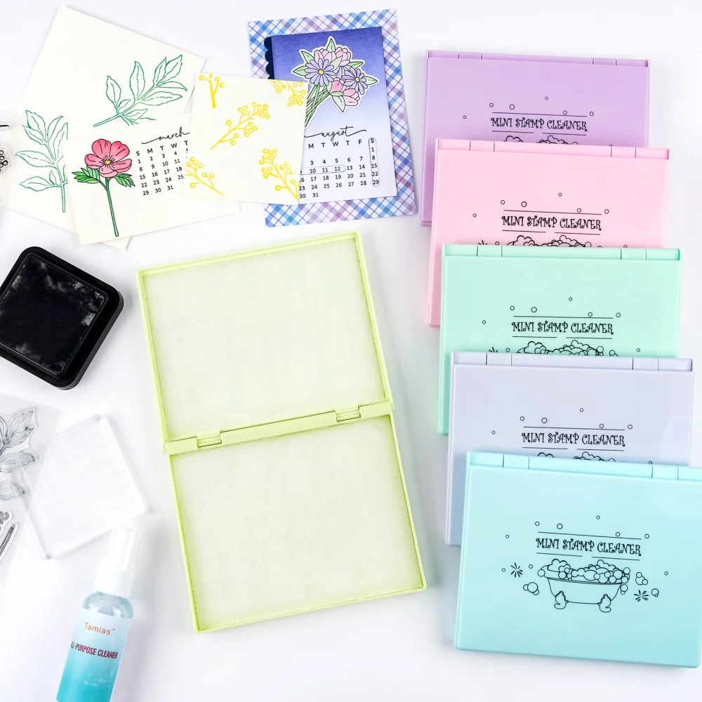 Mini Stamp Scrubber for Clear/ - Rubber Stamp Blank ulasan dan harga
