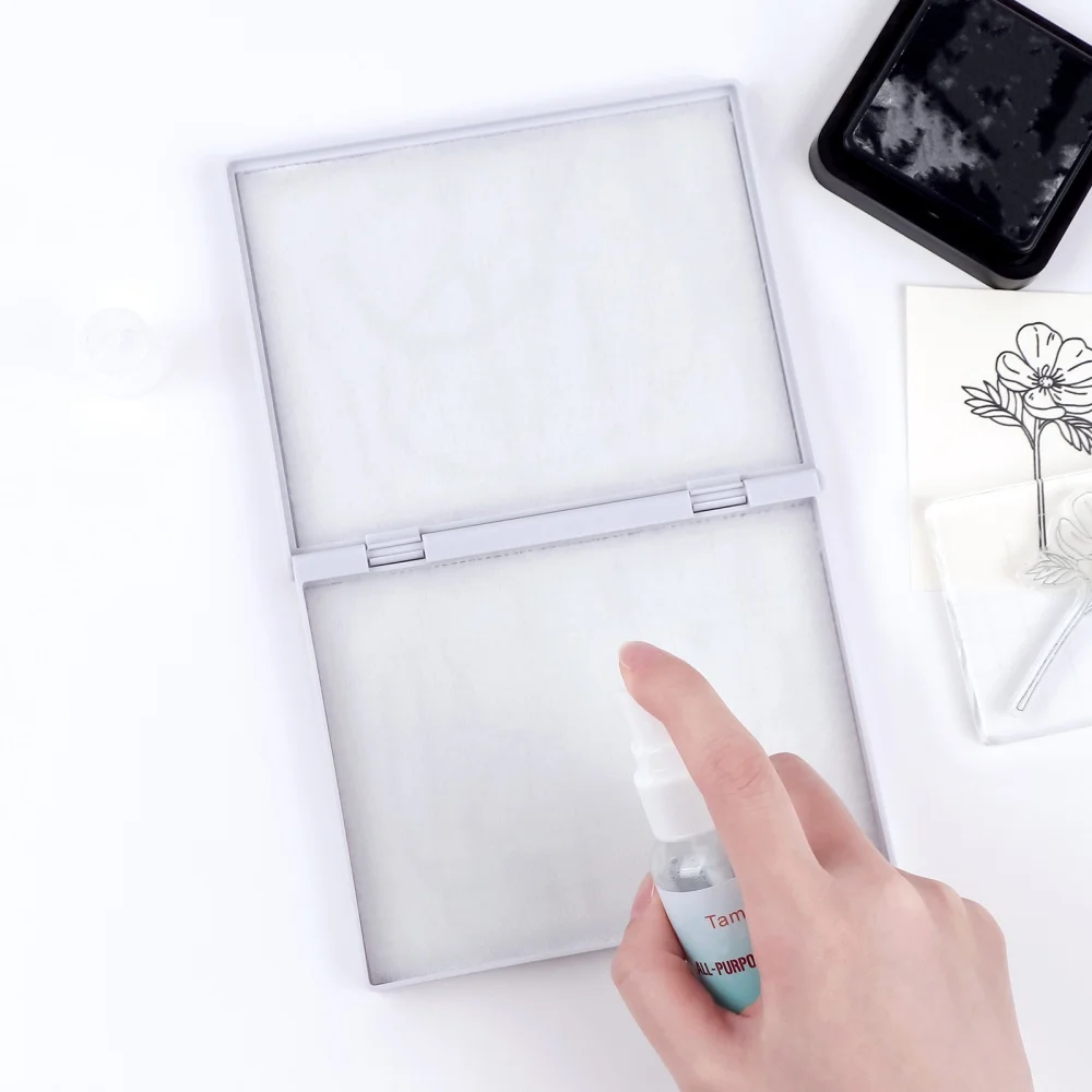 Mini Stamp Scrubber for Clear/ - Rubber Stamp Blank ulasan dan harga