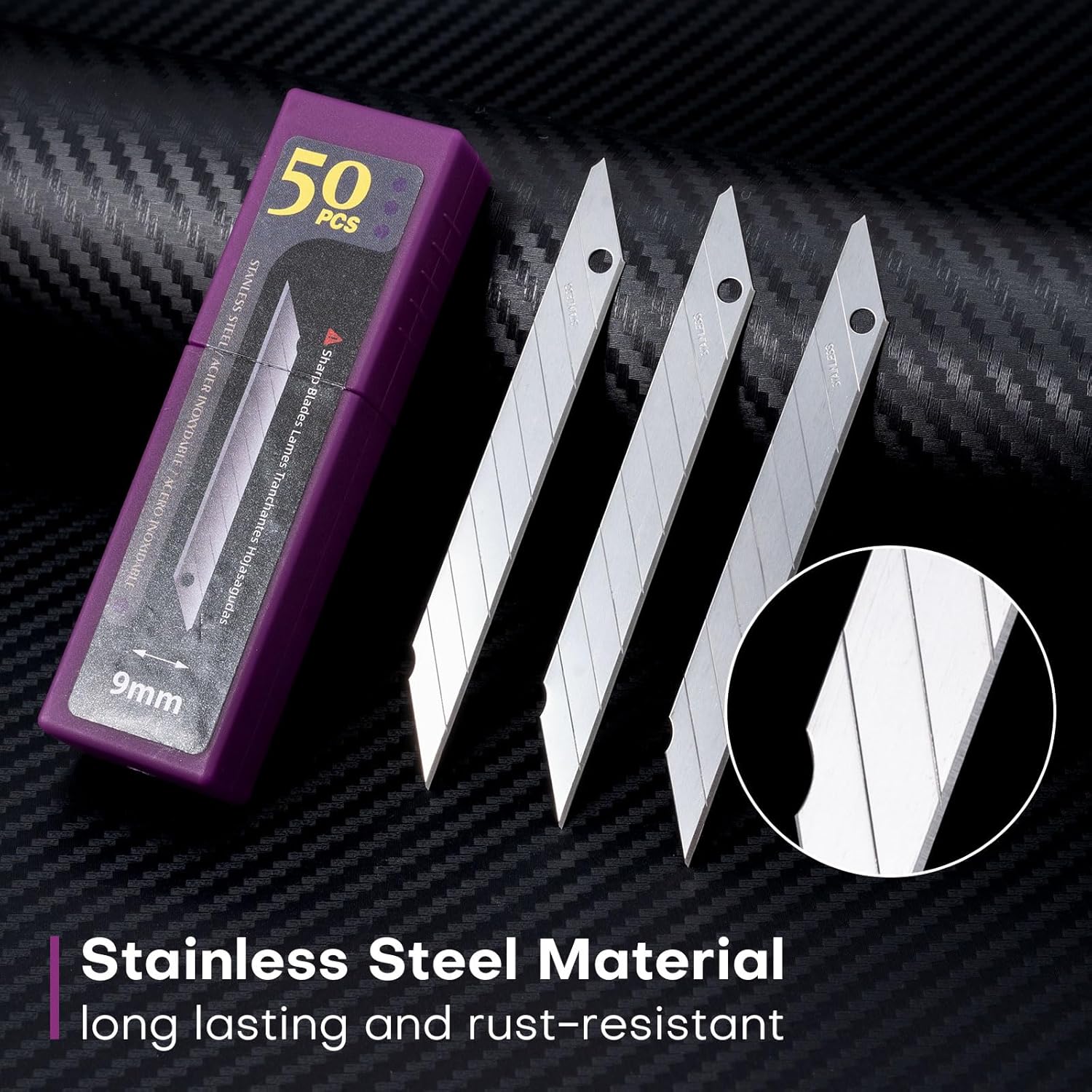 FOSHIO Stainless Steel Replace - Art Craft Knife ulasan dan harga