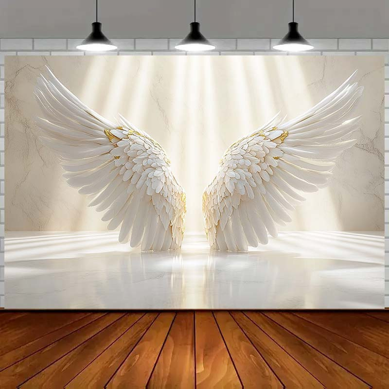 1 Elegant angel wing wall art  - Art Craft Movement ulasan dan harga