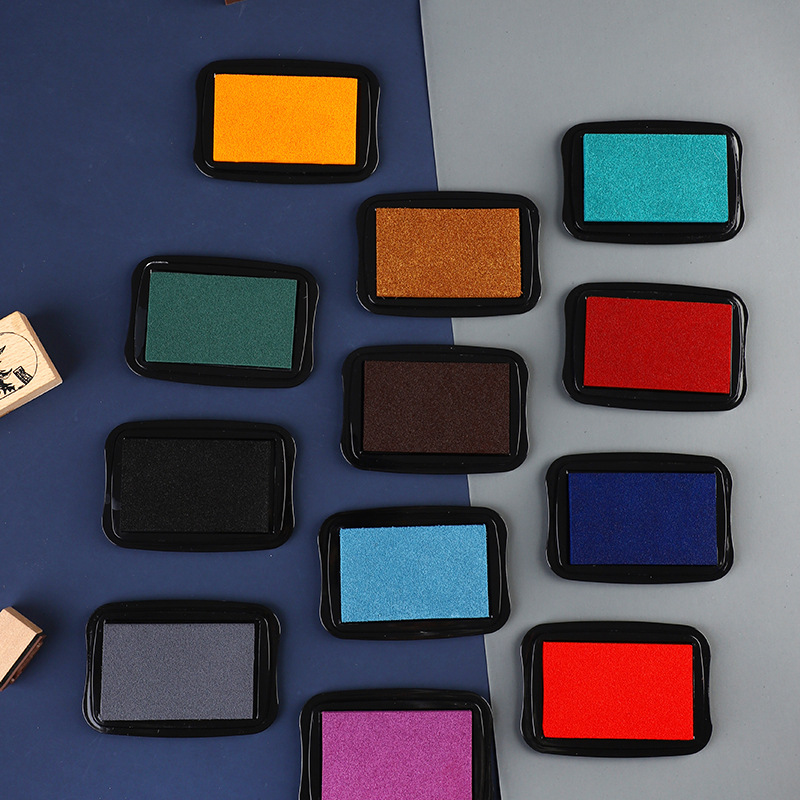 12 Colors Large Size Vintage I - Rubber Stamp Blank ulasan dan harga