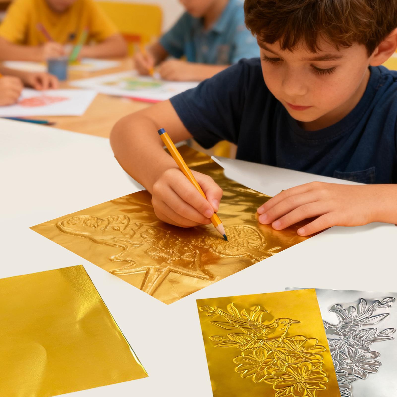 Foil Paper For Crafts 100 Piec - Art Craft In Paper ulasan dan harga