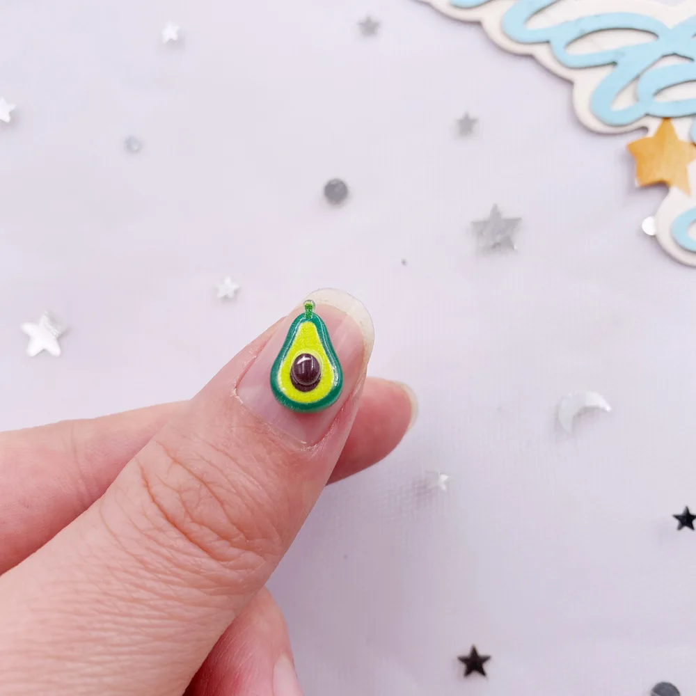 50PCS Resin Cute Mini Colorful - Art Craft Vegetables ulasan dan harga
